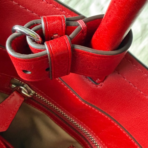 NWOT Reed Krakoff Boxer Tote Red Leather - Picture 10 of 11